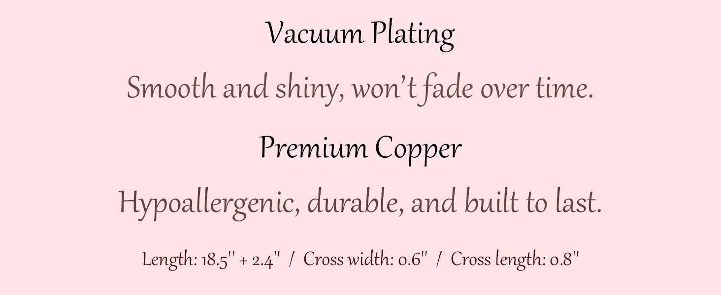 Crown Cross necklace